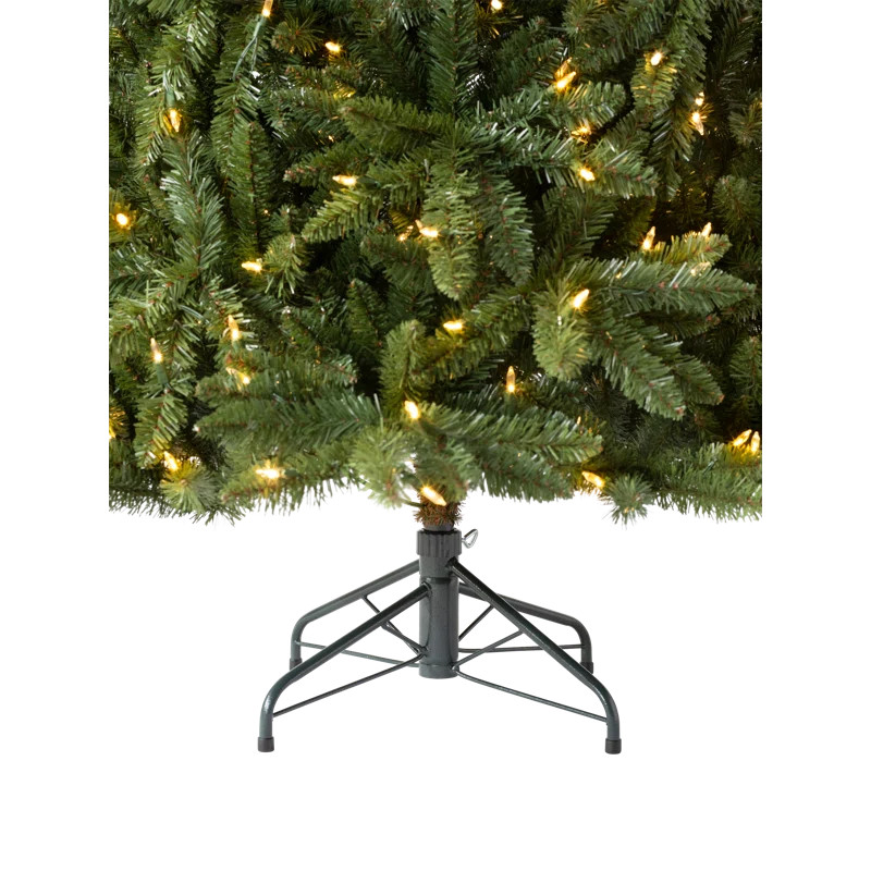 Heritage Lighted Artificial Spruce Christmas Tree | Wayfair North America