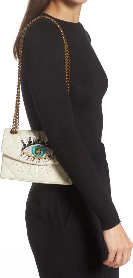 Kurt Geiger London Mini Kensington Eye Quilted Leather Crossbody Bag | Nordstromrack | Nordstrom Rack