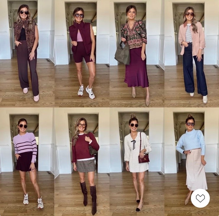 So many pieces on sale and can transition to winter months! 