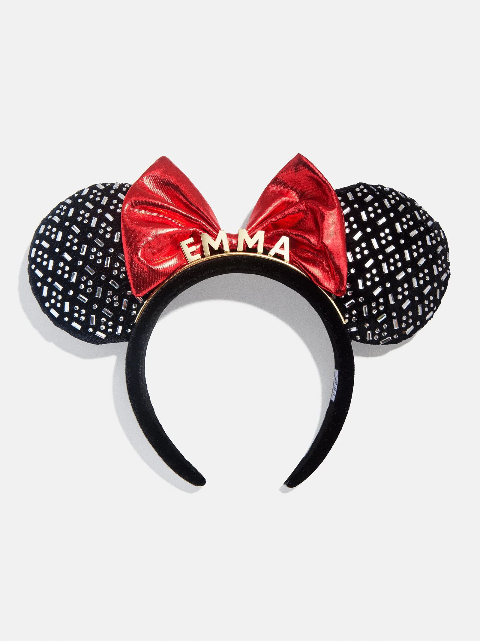 Disney Minnie Mouse  Glam Custom Ears Headband - Custom Glam Minnie Mouse Ears | BaubleBar