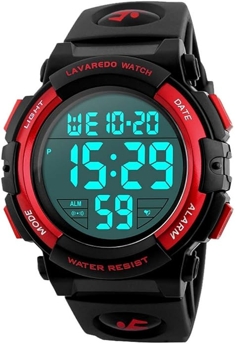 Kids Watch,Boys Watch for 3-15 Year Old Boys,Digital Sport Outdoor Multifunctional Chronograph LE... | Amazon (US)
