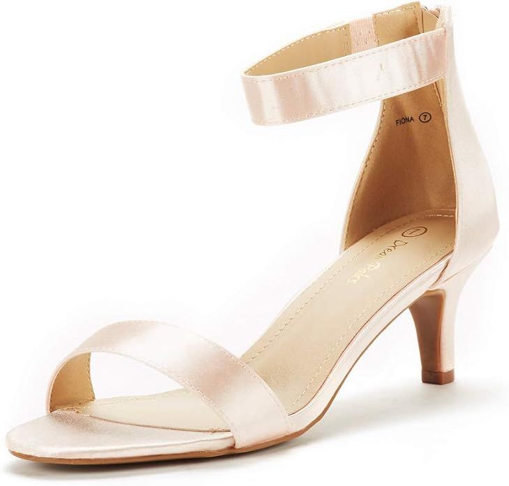 DREAM PAIRS Women's Fiona Fashion Stilettos Open Toe Pump Heeled Sandals | Amazon (US)