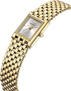 BOFAN Gold Watches for Women Luxury Ladies Quartz Wrist Watches with Stainless Steel Bracelet,Wat... | Amazon (US)