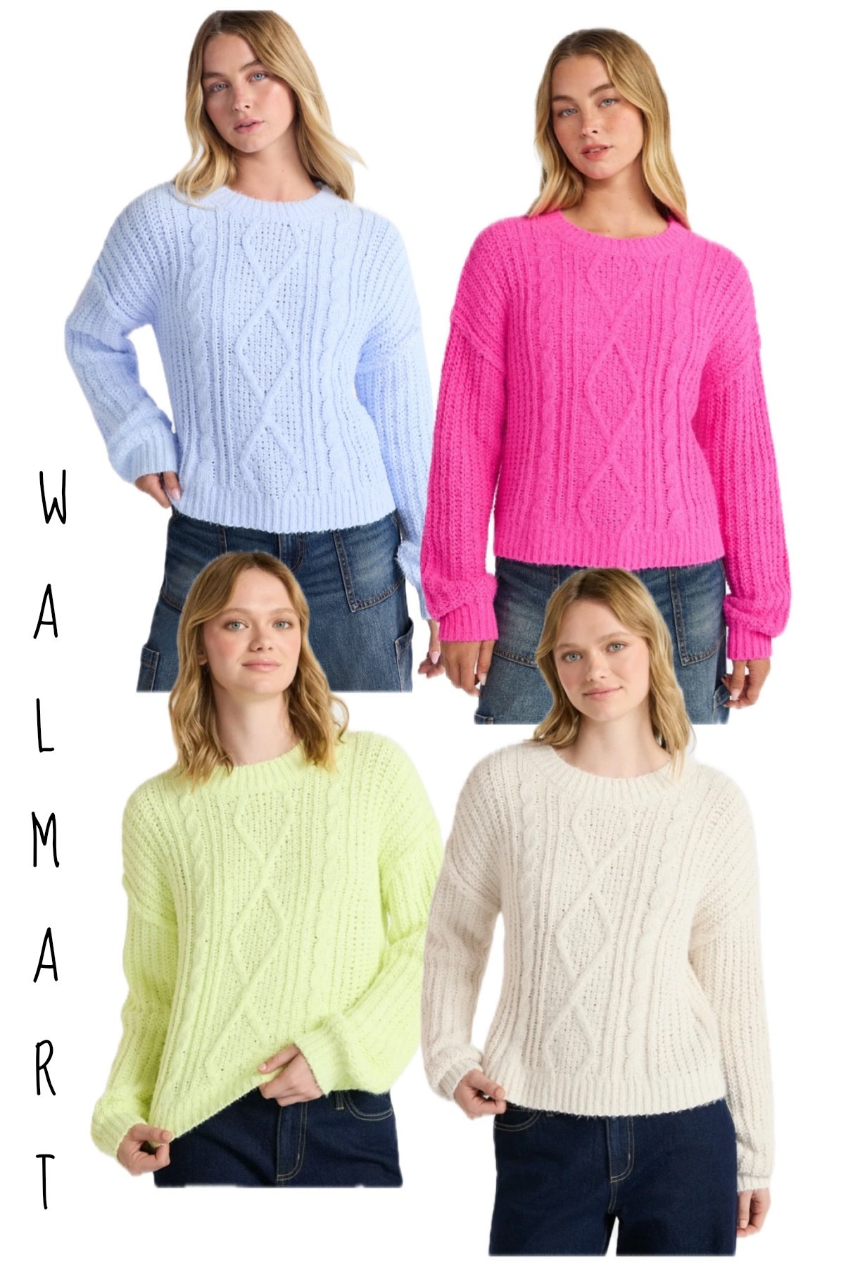 No Boundaries Cable Knit Sweater

#LTKFindsUnder50