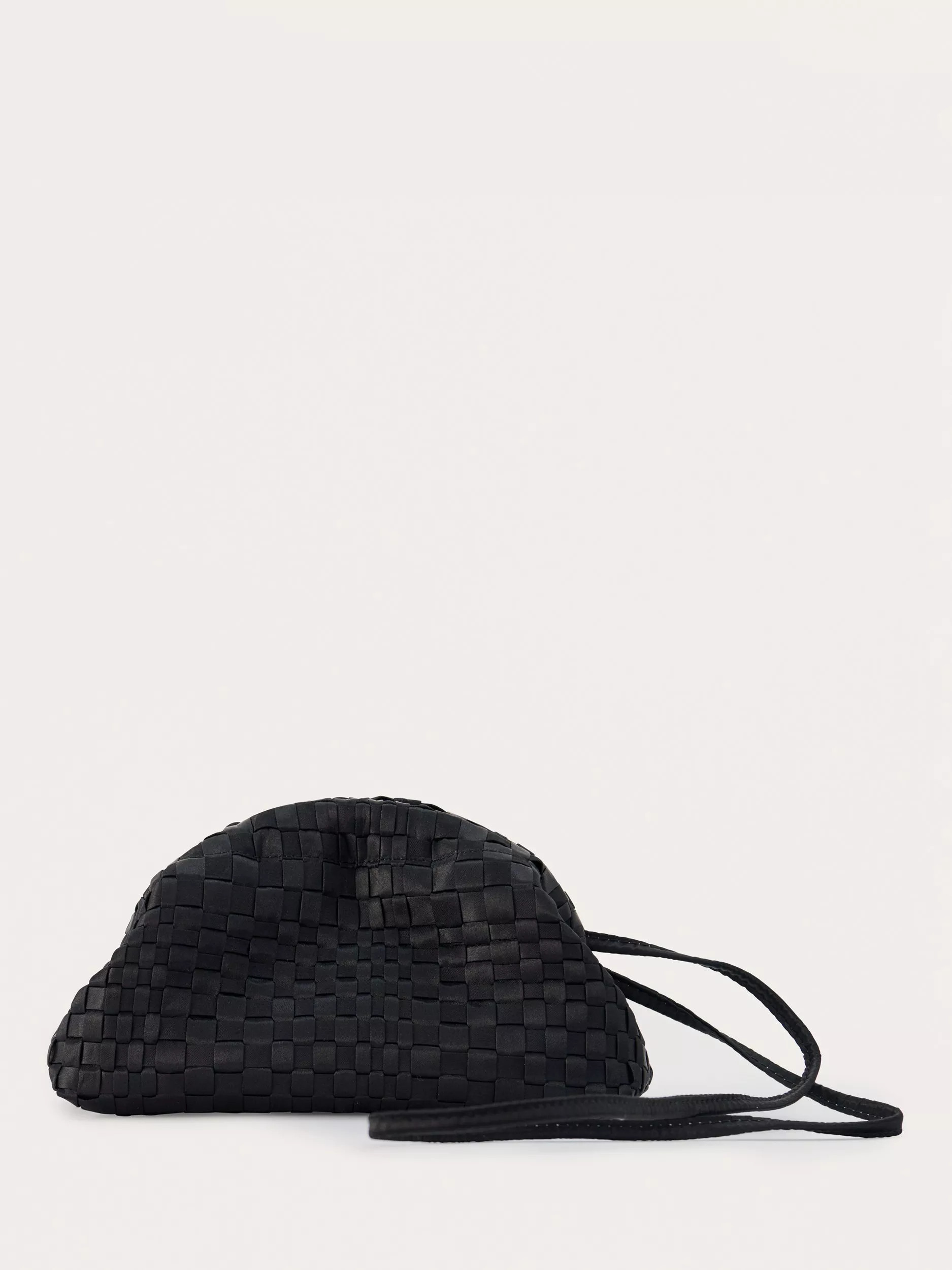 Part Two Dalina Woven Handbag, Black | John Lewis (UK)