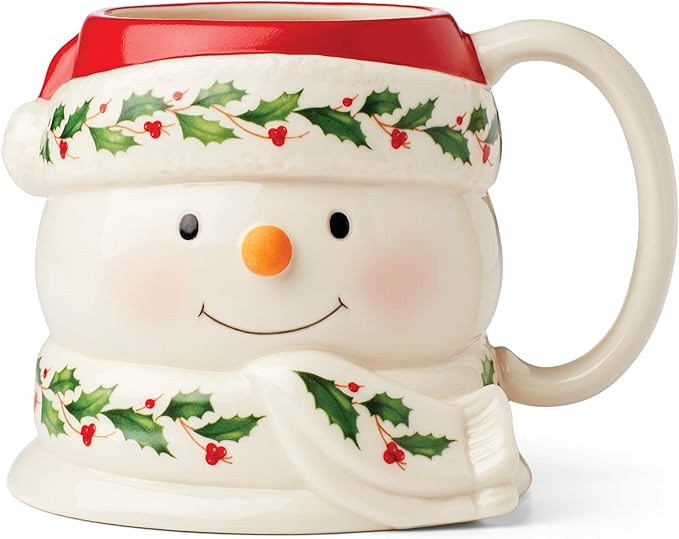 Lenox 895045 Holiday Snowman Mug | Amazon (US)