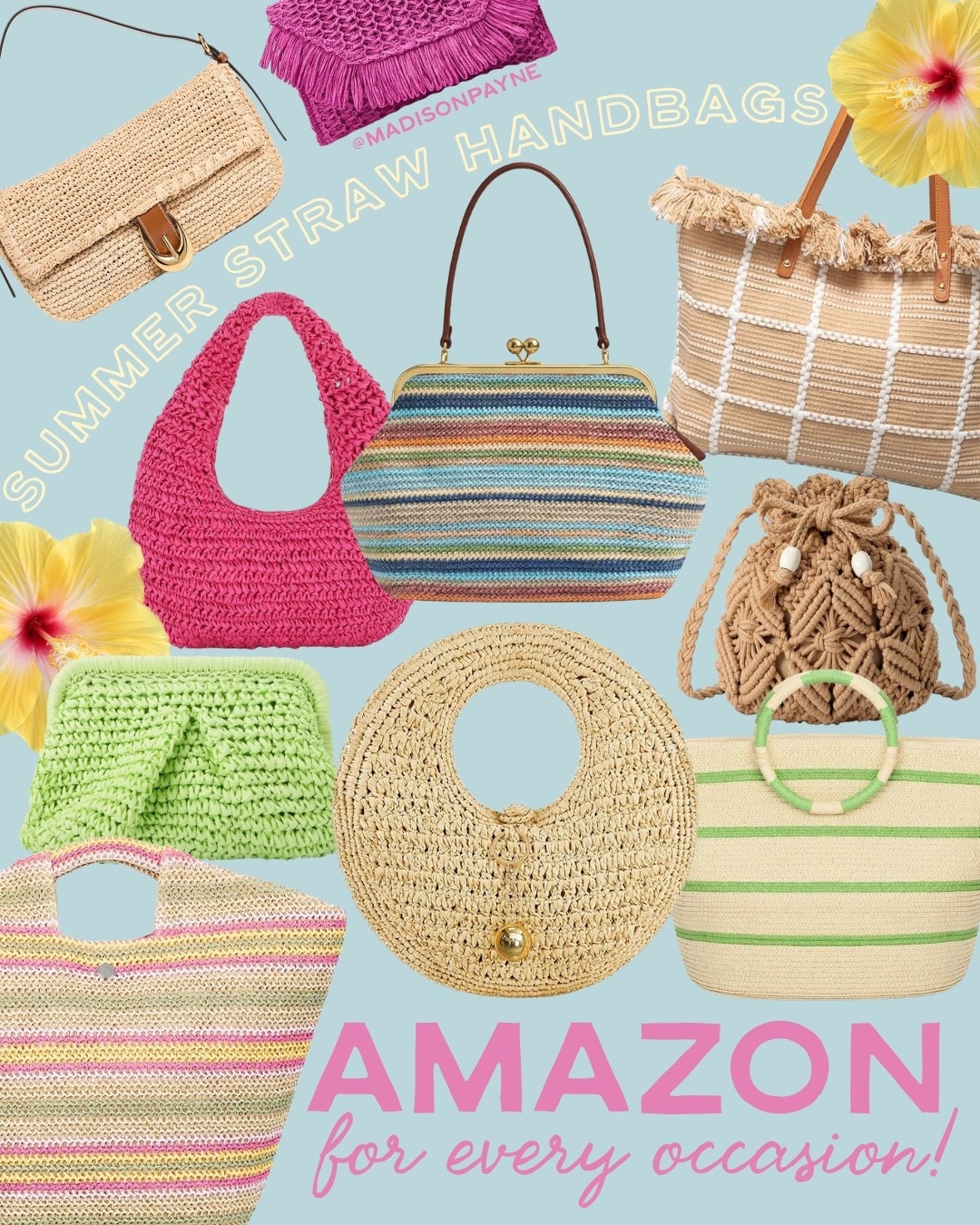 Amazon has a summer straw handbags for every occasion🌊☀️🏝️

#LTKSwim #LTKSeasonal #LTKTravel