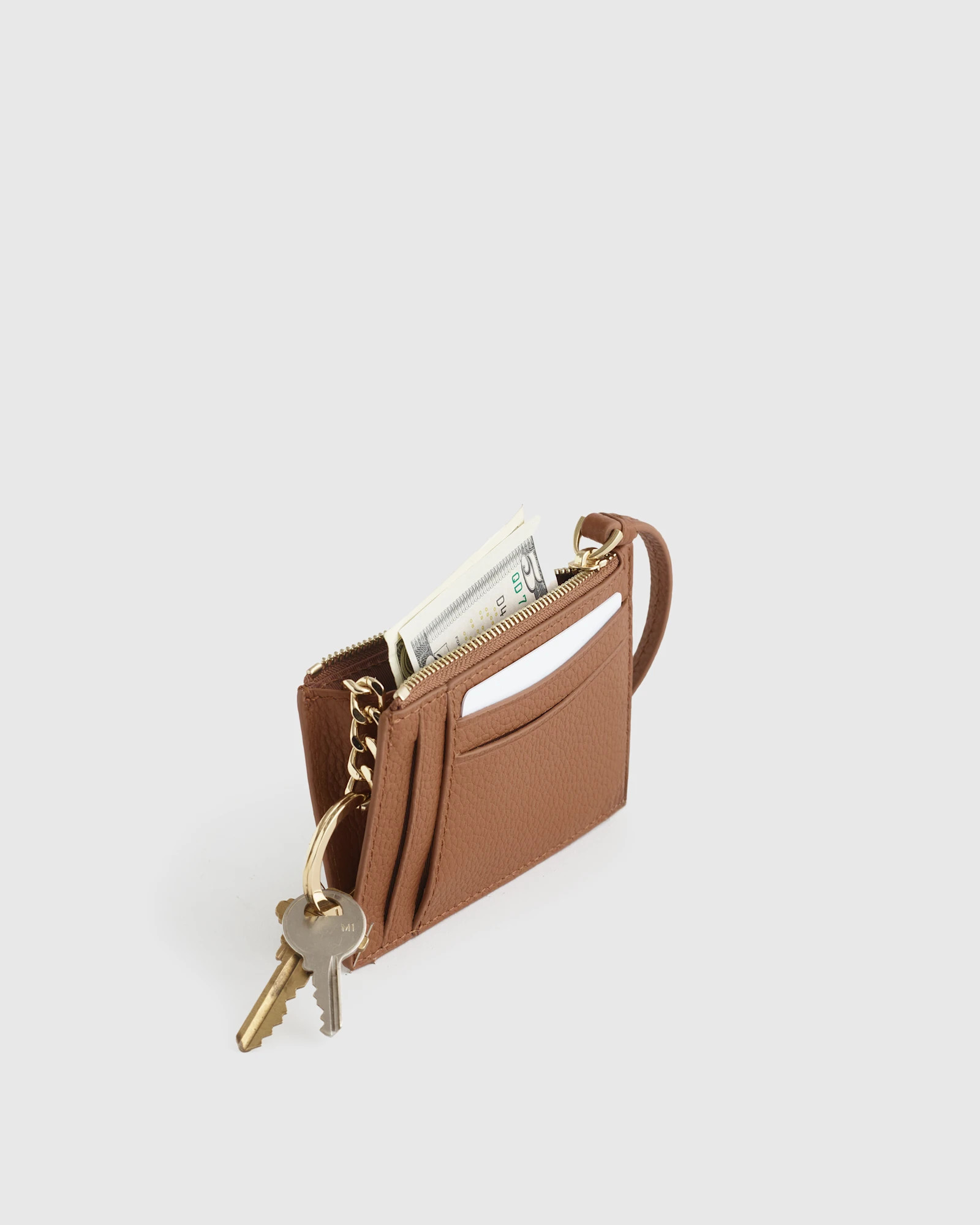 Italian Leather Card Case Wristlet | Quince