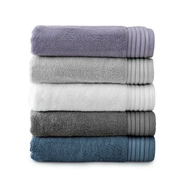 Hotel Style Egyptian Cotton Bath Towel, 1 Piece, Harbor Mist | Walmart (US)