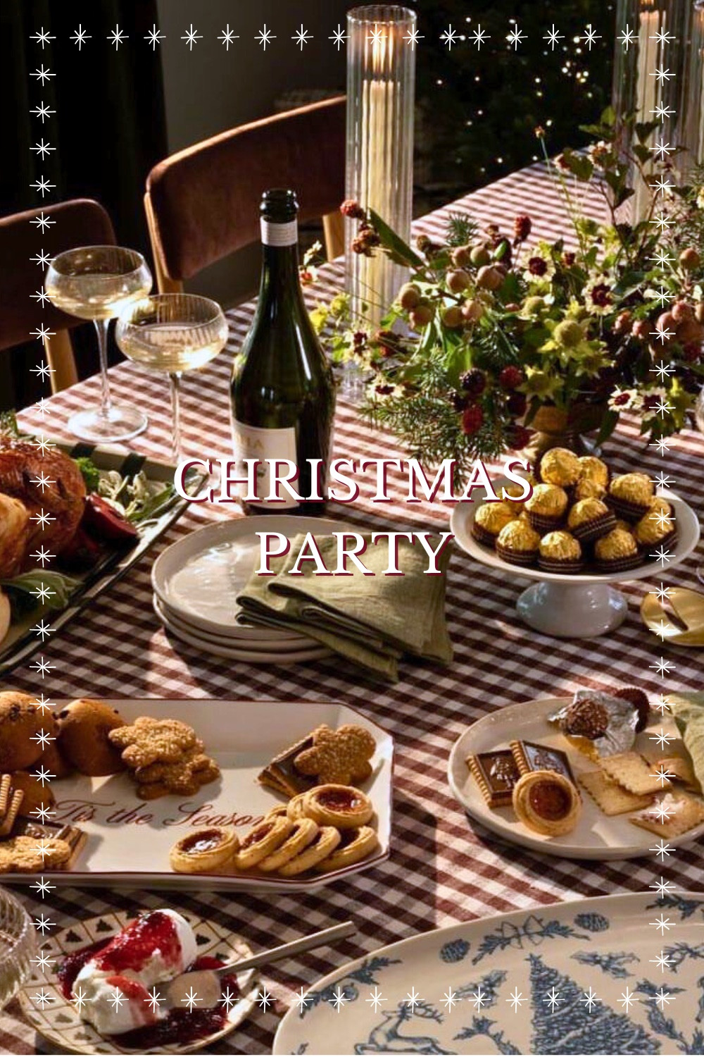 Get Holiday Party ready with a candlelit table, classic crackers, and the glow of the tree — the kind of Christmas dinner setup that feels straight out of a holiday movie. Cozy, festive, and ready for unforgettable moments around the table.

Tap to shop the tabletop details, candleholders, and hosting favorites. 🎄🕯️
#ChristmasParty #HolidayTablescape #CozyChristmas #DinnerPartyDecor #FestiveHosting