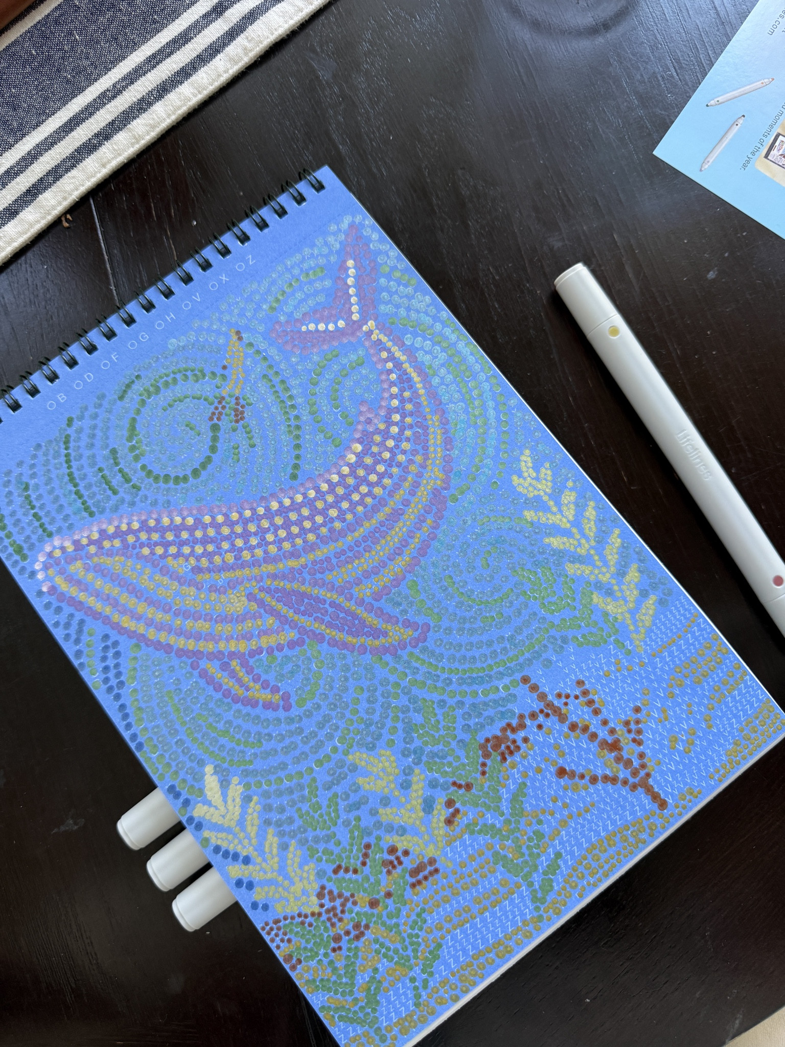 My new favorite wind-down routine. 🌊 This ocean-themed dot and stamp coloring book from Lifelines is the most calming thing after a long day. Such a good self-care activity if you’re trying to unplug and relax.
#ltkselfcare #ltkwellness #cozyroutine #relaxationmode #mindfulmoments #coloring #diy #coloringbook

#LTKKids #LTKdayinmylife #LTKmorningroutine