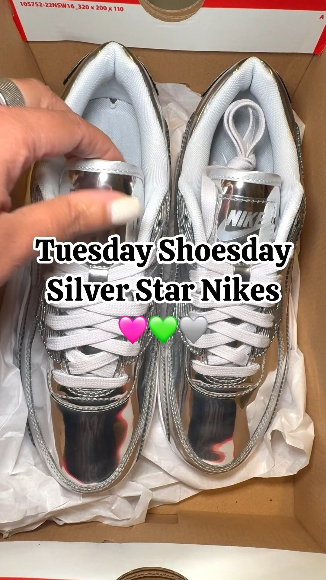 It’s Tuesday Shoesday and as a ✨New✨ silver star member of Alpha Kappa Alpha sorority Inc. I had to get this silver pair of Air Max 90s when they came back in stock. I am obsessed

#LTKgrwm #LTKootd #LTKdayinmylife