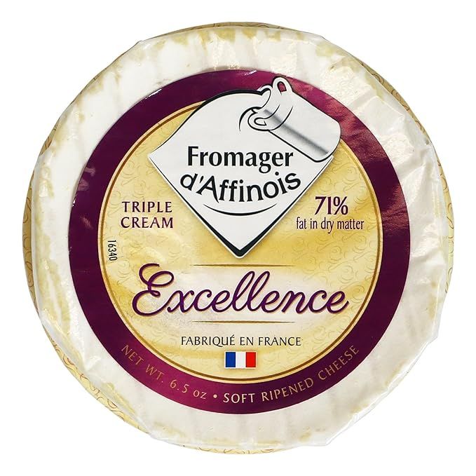 Excellence Imported French Brie, Triple Creme, 6.5 oz | Amazon (US)