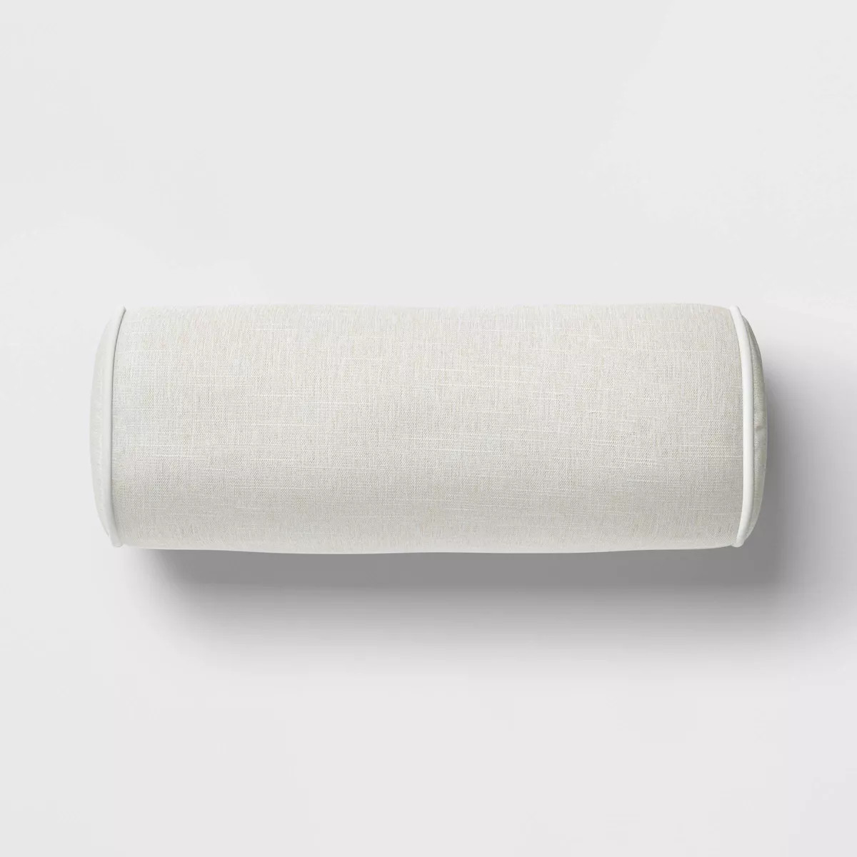 20"x8" Cylinder Outdoor Bolster Pillow with Contrast Piping  - Threshold™ designed with Studio ... | Target