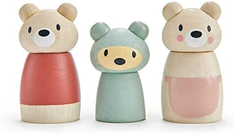 Tender Leaf Toys - Bear Tales - Dolls Playset Figures of 3 Bears for Children Kids Pretend Play D... | Amazon (US)