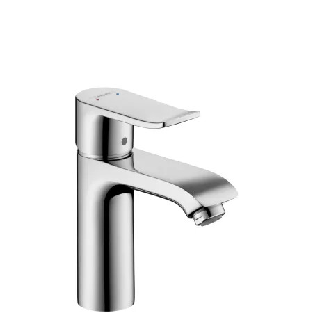Hansgrohe 31080001 Chrome Metris Single Hole Bathroom Faucet with EcoRight, Quick Clean, and Comfort | Build.com, Inc.
