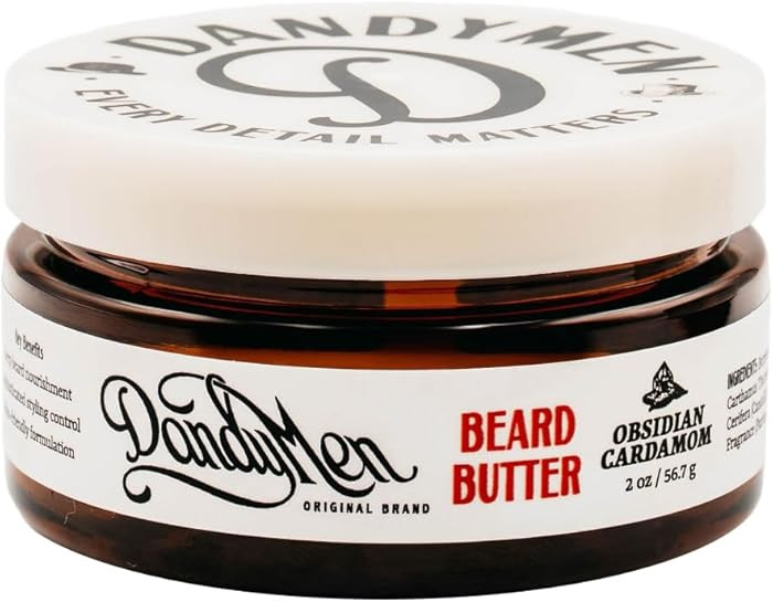 Beard Butter – Deep Hydration and Styling Control with Shea Butter & Argan Oil – 2 oz (Obsidi... | Amazon (US)