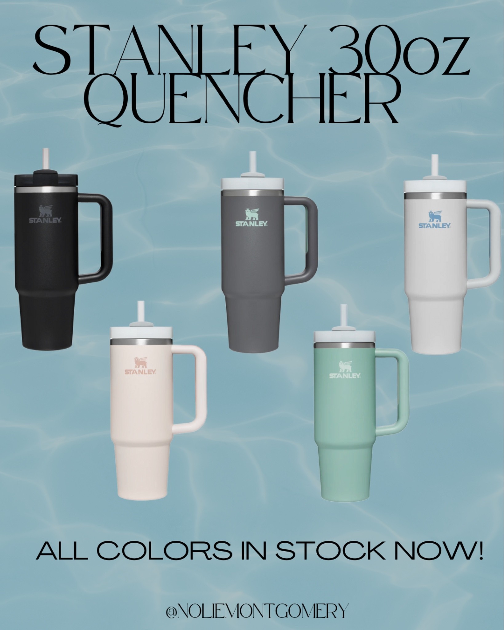 The highly coveted Stanley 30oz Quencher Tumbler is back in stock, making it the perfect time to snag some as Christmas gifts! 

P.S. if you have somebody on your Christmas list that loves to travel, this is the perfect gift under $30! Travels well, great for camping, keeps ya hydrated, all around a favorite of mine. 👌🏼

TAGS: Stanley Thermal. Christmas gifts. Gift guide. Travel gifts. Outdoorsy gifts  

#LTKtravel #LTKHoliday #LTKsalealert