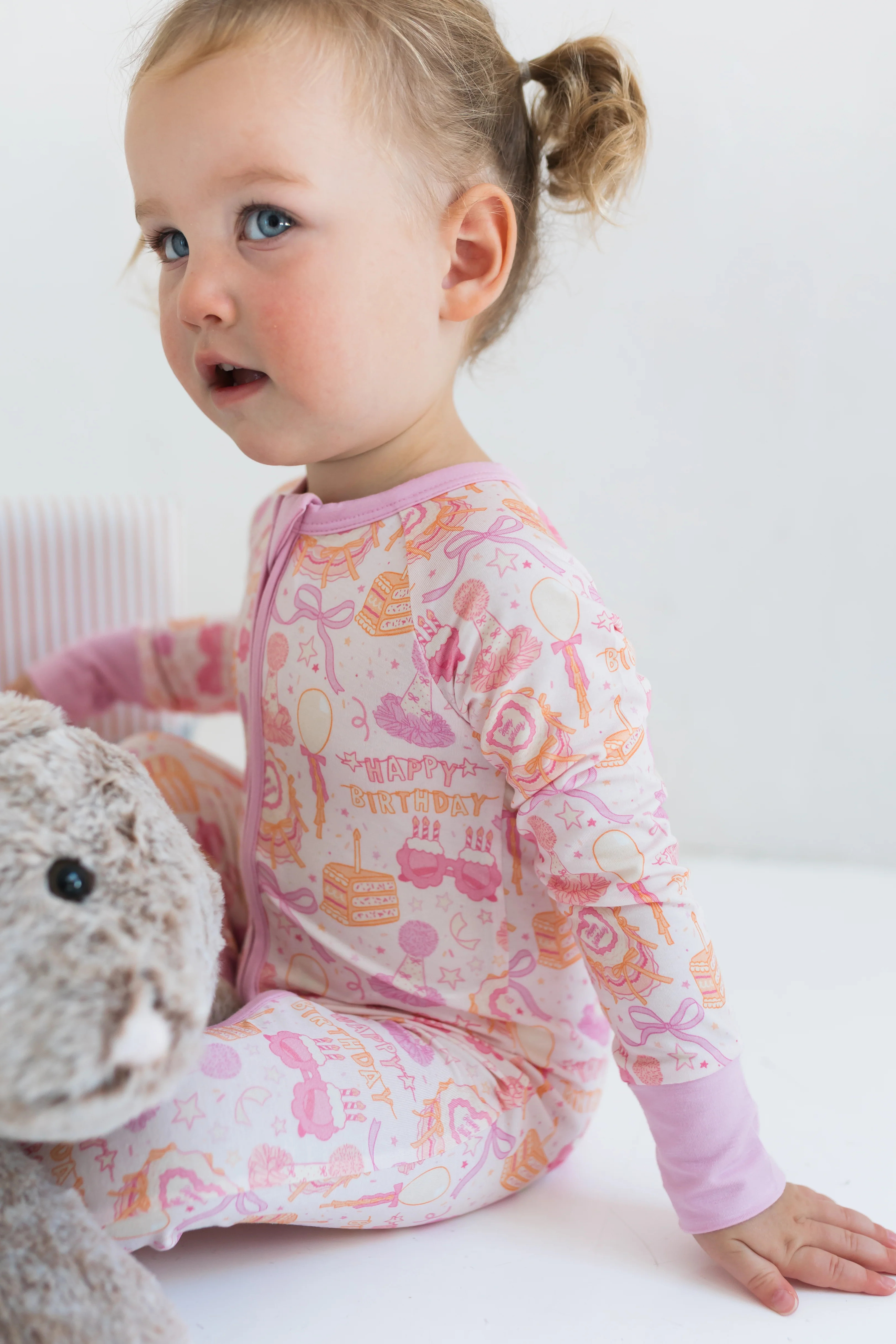 Birthday Girl Zipper Romper | In My Jammers