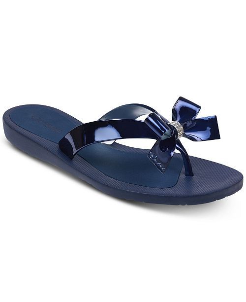 Tutu Bow Flip Flops | Macys (US)