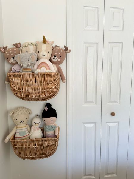 Hanging basket for stuffed animal storage 

#LTKSaleAlert #LTKKids #LTKHome