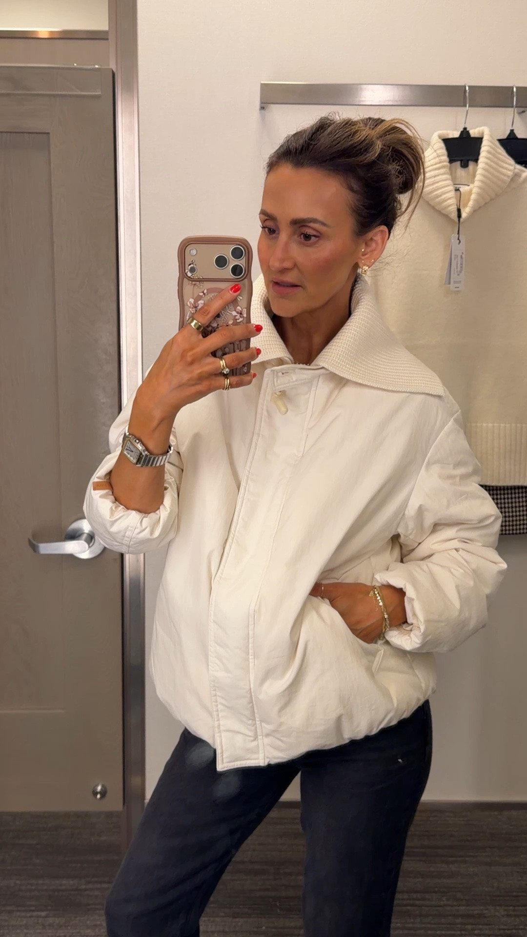 Nordstrom sale: This little bomber is so beautiful, the texture and contrast of the knit collar adds so much interest

#LTKSaleAlert #LTKSeasonal #LTKootd