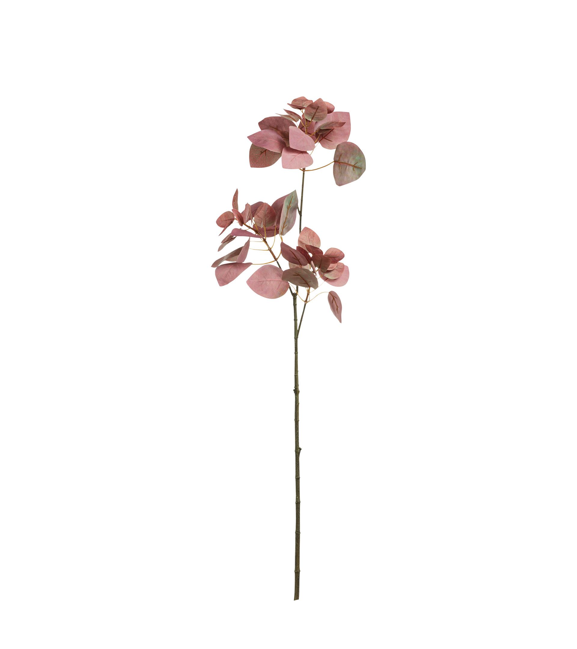 Faux Autumnal Eucalyptus Stem - Pink | OKA US | OKA US