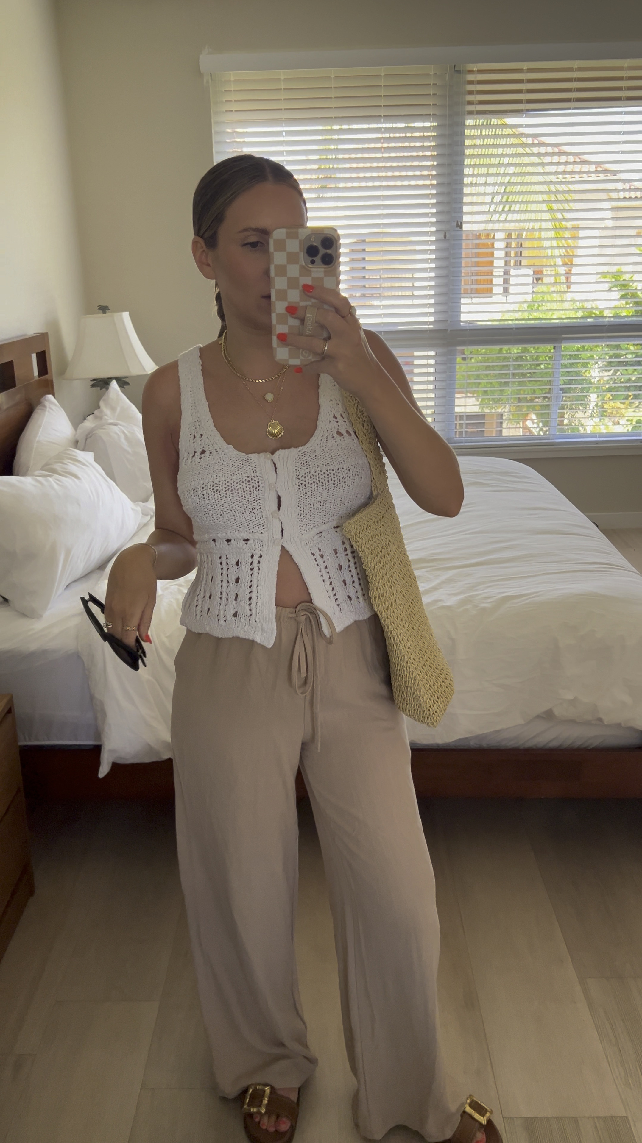 Hawaii ootn☀️🌴 I love these Amazon pants! They are so comfortable and perfect for summer! Plus, they work with a bump! Wearing size small and a small top!

Use code ASHLEY20 for 20% off my electric picks necklaces!

Vacation style | babymoon | Hawaii outfit | bump friendly | summer style 

#LTKFindsUnder50 #LTKBump #LTKStyleTip