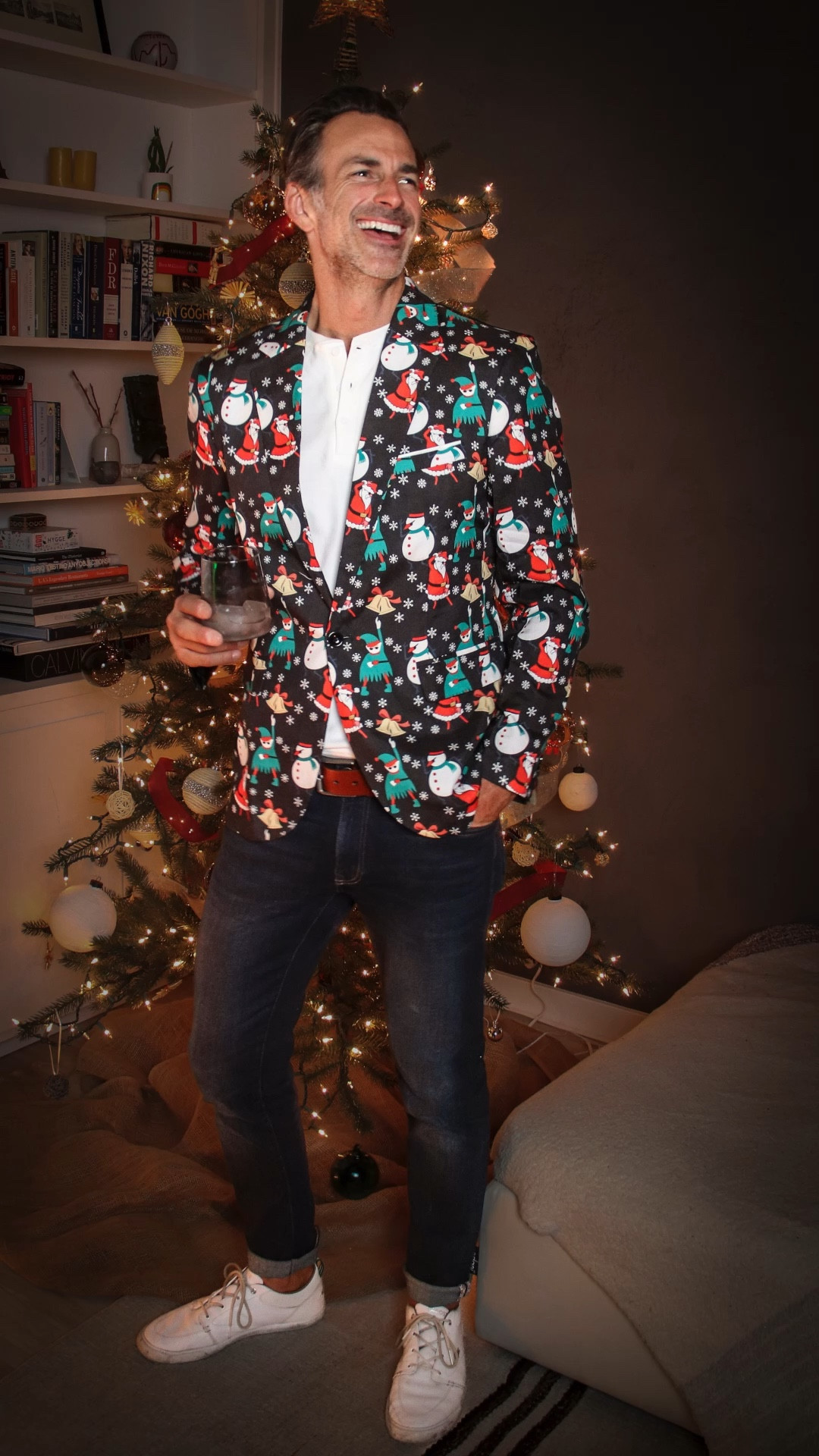 Ho! Ho! Ho! Diving into the season headfirst with fun, cheerful Christmas themed blazers, sweaters and polos!! Make all those Christmas gatherings even merrier with these men’s styles sure to illicit plenty of smiles 🎅🏼🎄☃️🎁 ↣ 

#LTKHoliday #LTKSeasonal #LTKWatchNow