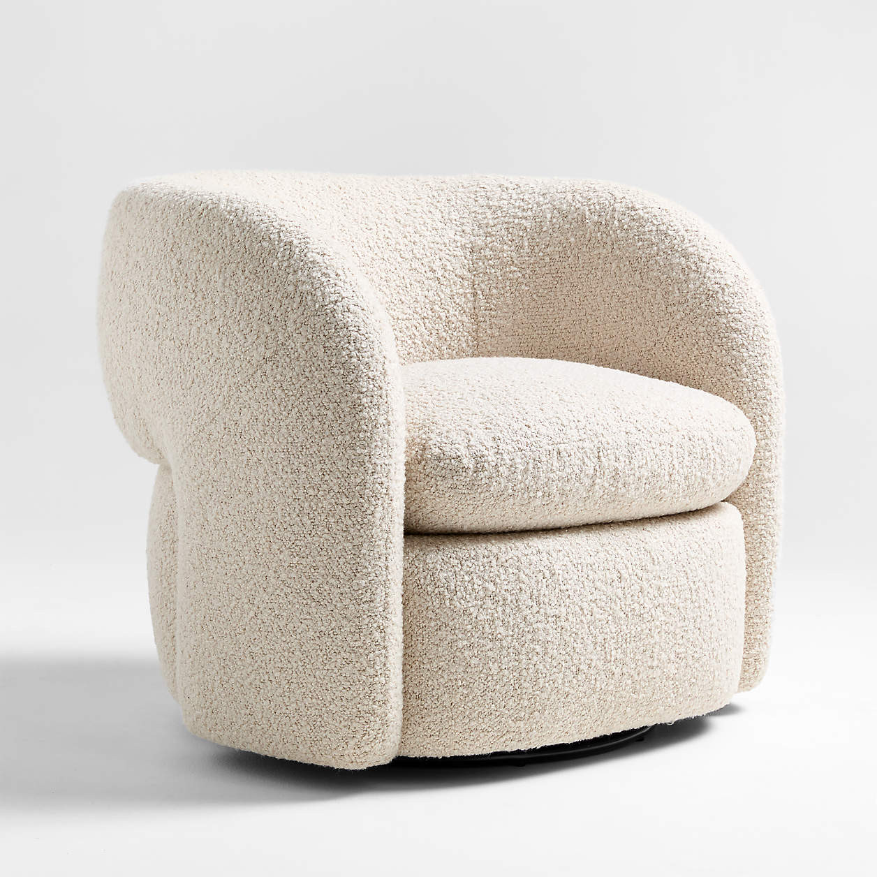 Iso Swivel Accent Chair by Brigette Romanek + Reviews | Crate & Barrel | Crate & Barrel