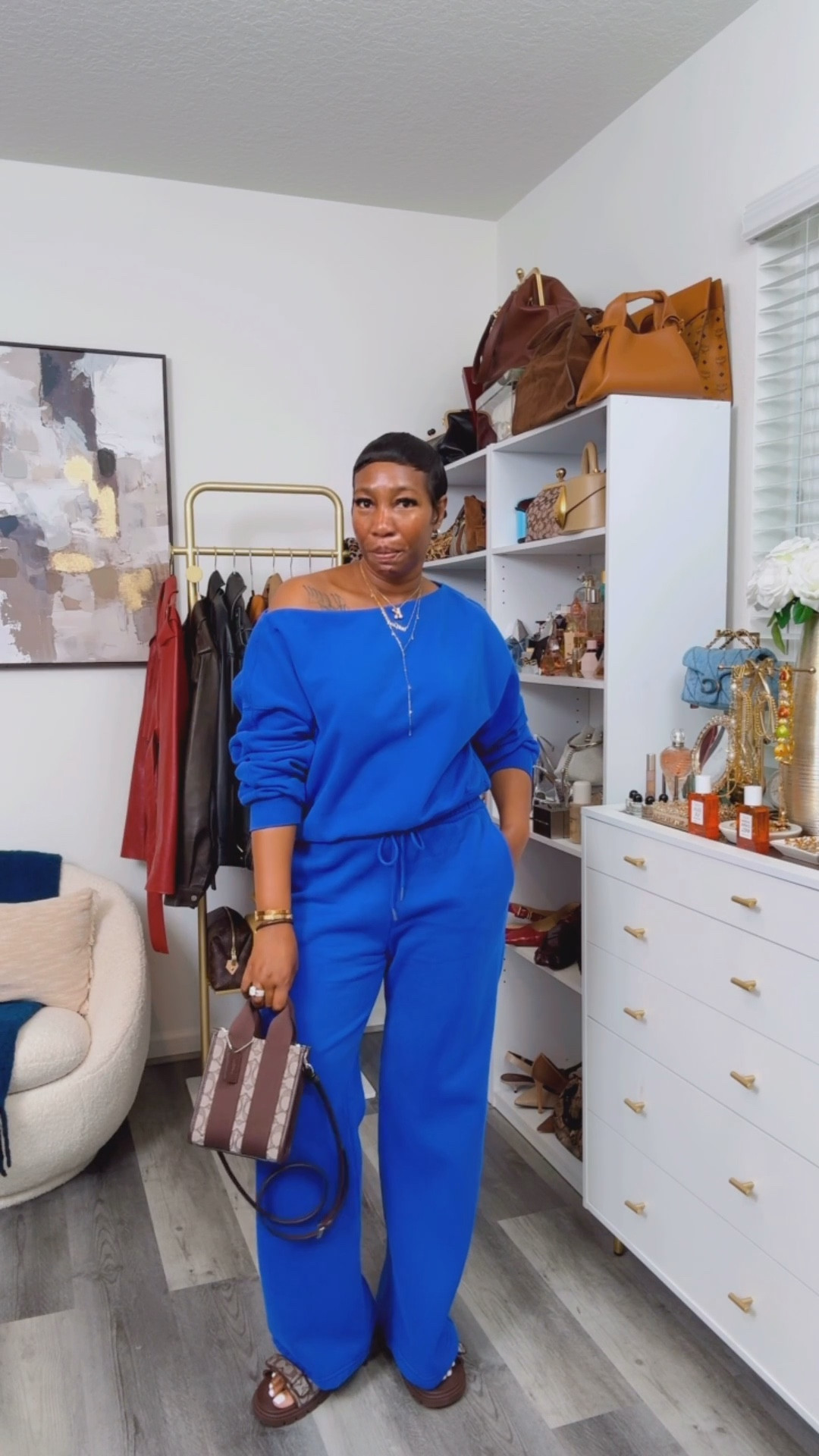 Today’s ootd in motion… 
Medium top
Medium pants
#LTKCyberWeek