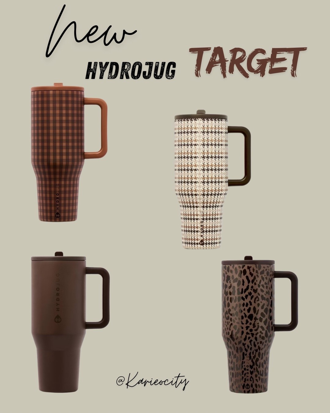 New Hydrojug’s at Target 🍂




Hydrojug// Fall Tumblers// Fall Hydrojug// Target// Target finds// Fall Target Tumblers

#LTKSeasonal #LTKKids #LTKTravel