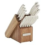 Sabatier 13-Piece Forged Triple Rivet Knife Block Set, High-Carbon Stainless Steel Kitchen Knives, R | Amazon (US)