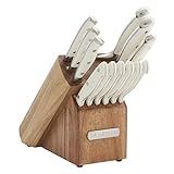 Sabatier 13-Piece Forged Triple Rivet Knife Block Set, High-Carbon Stainless Steel Kitchen Knives, R | Amazon (US)
