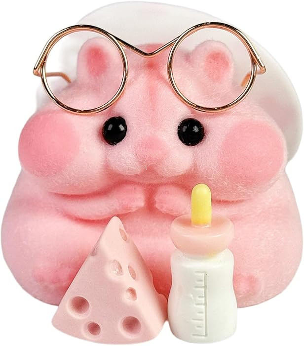 Handmade Taba Squishy Hamster Toy, Cute Squishy Hamster Fidget Toy, Realistic Hamster Toy, Soft S... | Amazon (US)