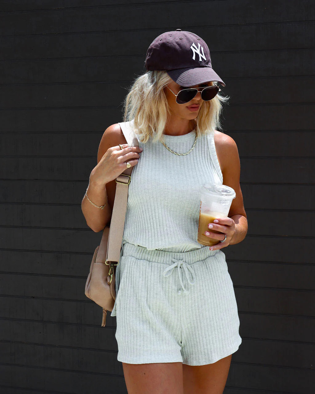 Tavira Ribbed Knit Short | VICI