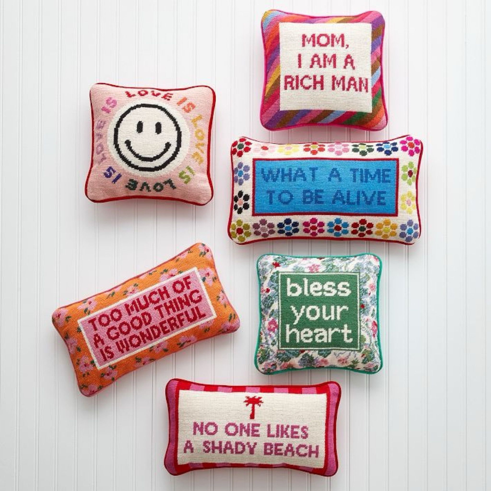 Gift of the day: 
Needlepoint pillows with amusing sayings are always appreciated. I have a particular disdain for bless your heart - it’s the worst Southern insult there is- amirite?!

#LTKHome #LTKGiftGuide #LTKHoliday
