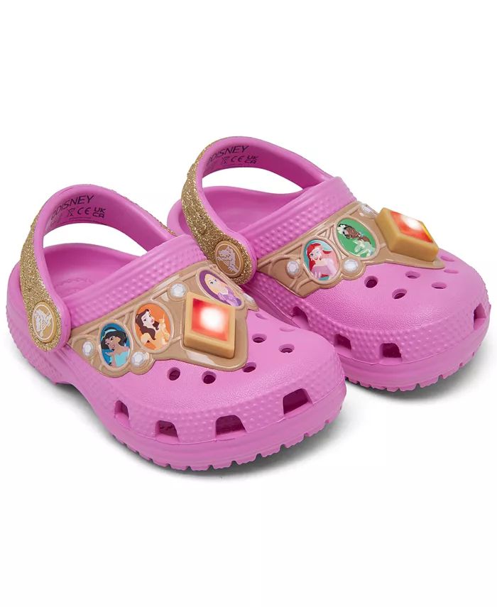 Toddler Girls Classic Disney Princess Light-Up Classic Clogs from Finish Line | Macy's