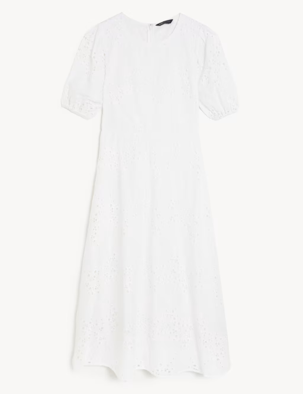 Pure Cotton Broderie Midaxi Tea Dress | Marks & Spencer (UK)