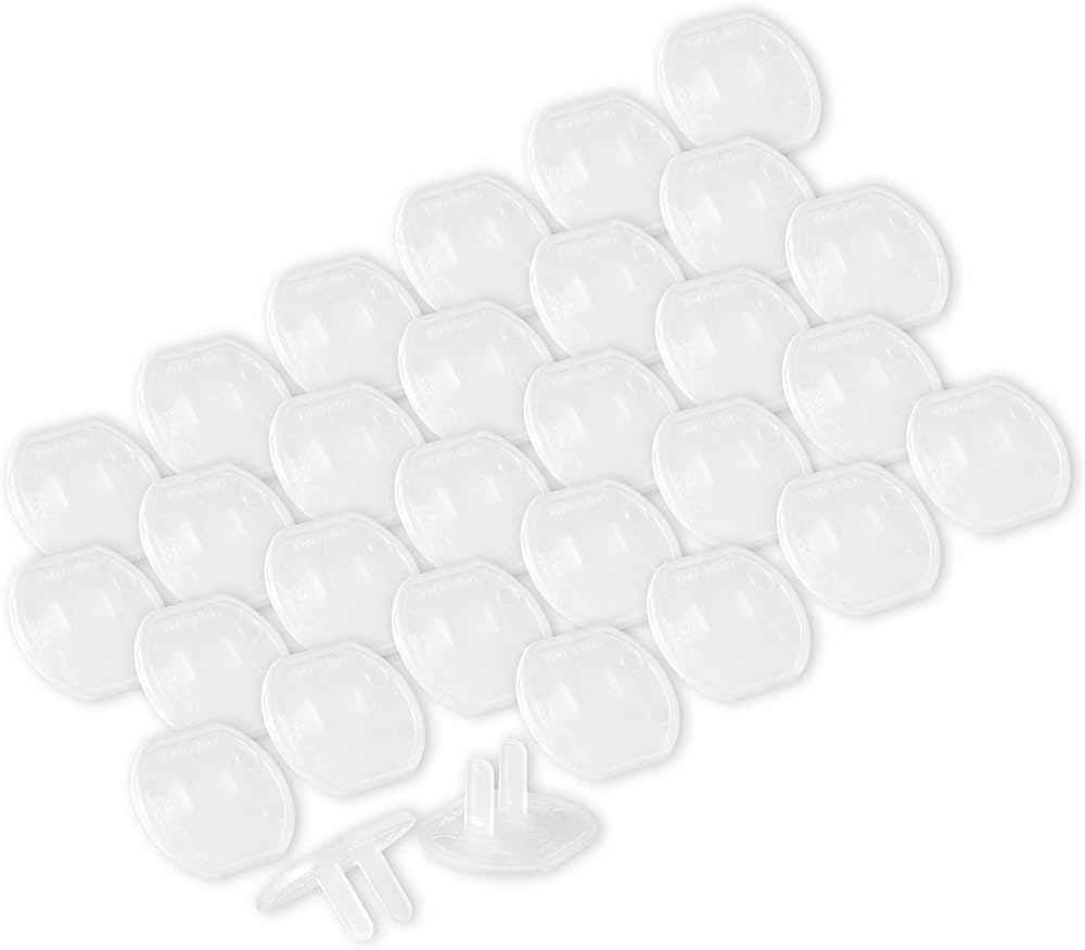 Power Gear Outlet Covers Baby Proofing Child Proof Plug Covers for Electrical Outlets Easy Instal... | Amazon (US)