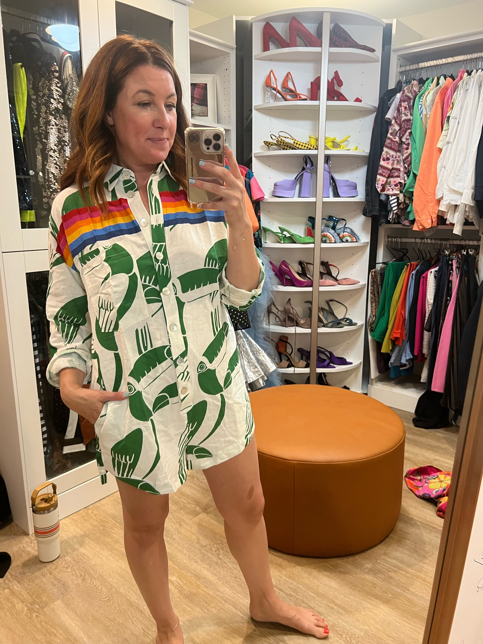 Wearing a medium. Obsessed! A definite keeper  