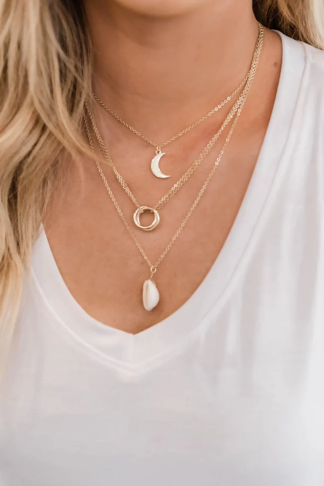 LIVING MY BEST STYLE X PINK LILY The Cape Necklace | The Pink Lily Boutique