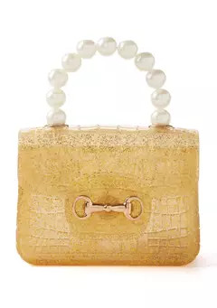 Small Metallic Jelly Bag | Belk