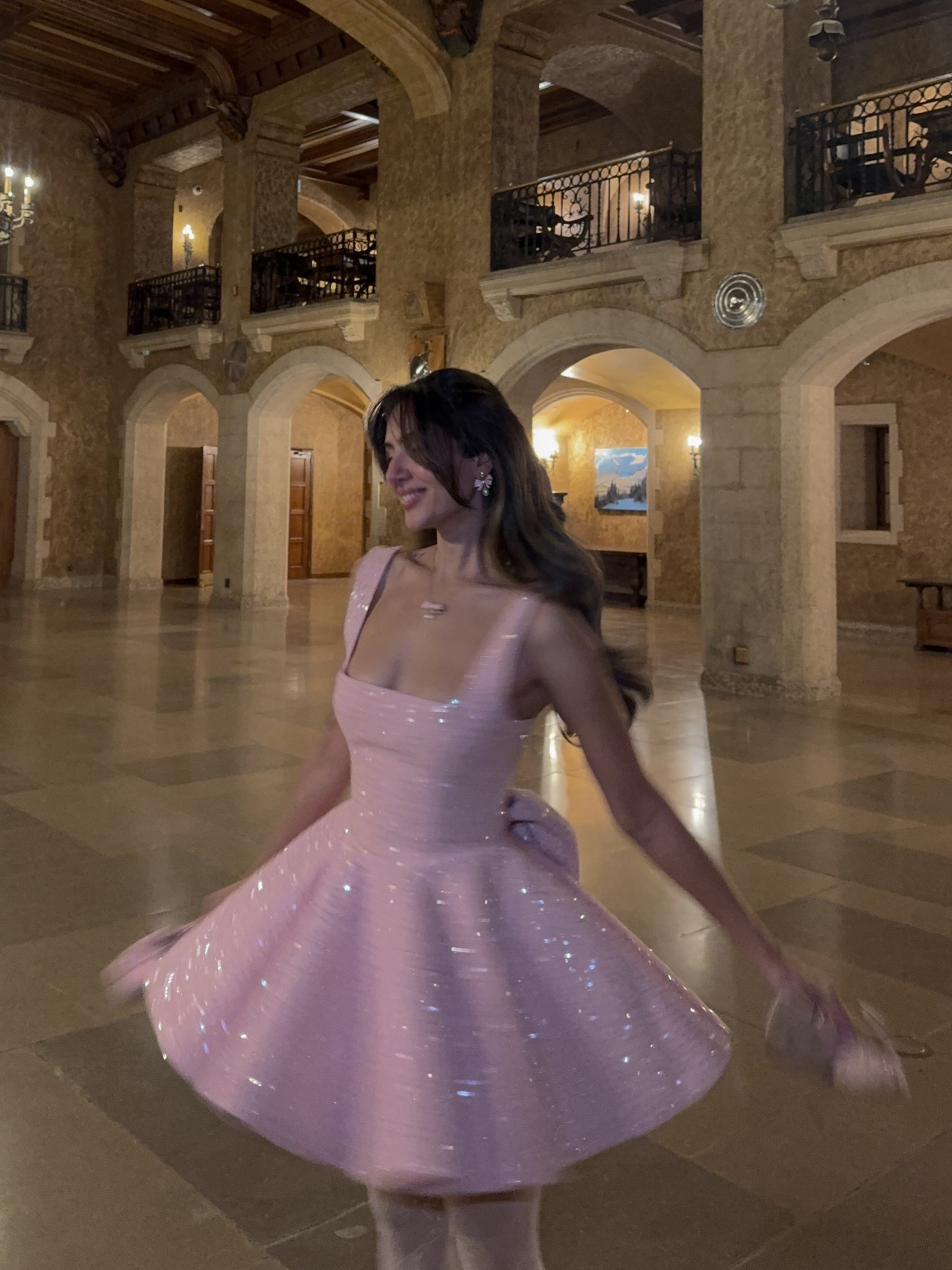 I wear XS in the dress💖