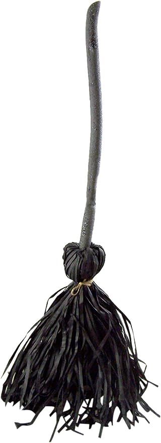 Haunted Witch's Broom with Ghost Sounds Animated Halloween Decoration, 26 Inch | Amazon (US)