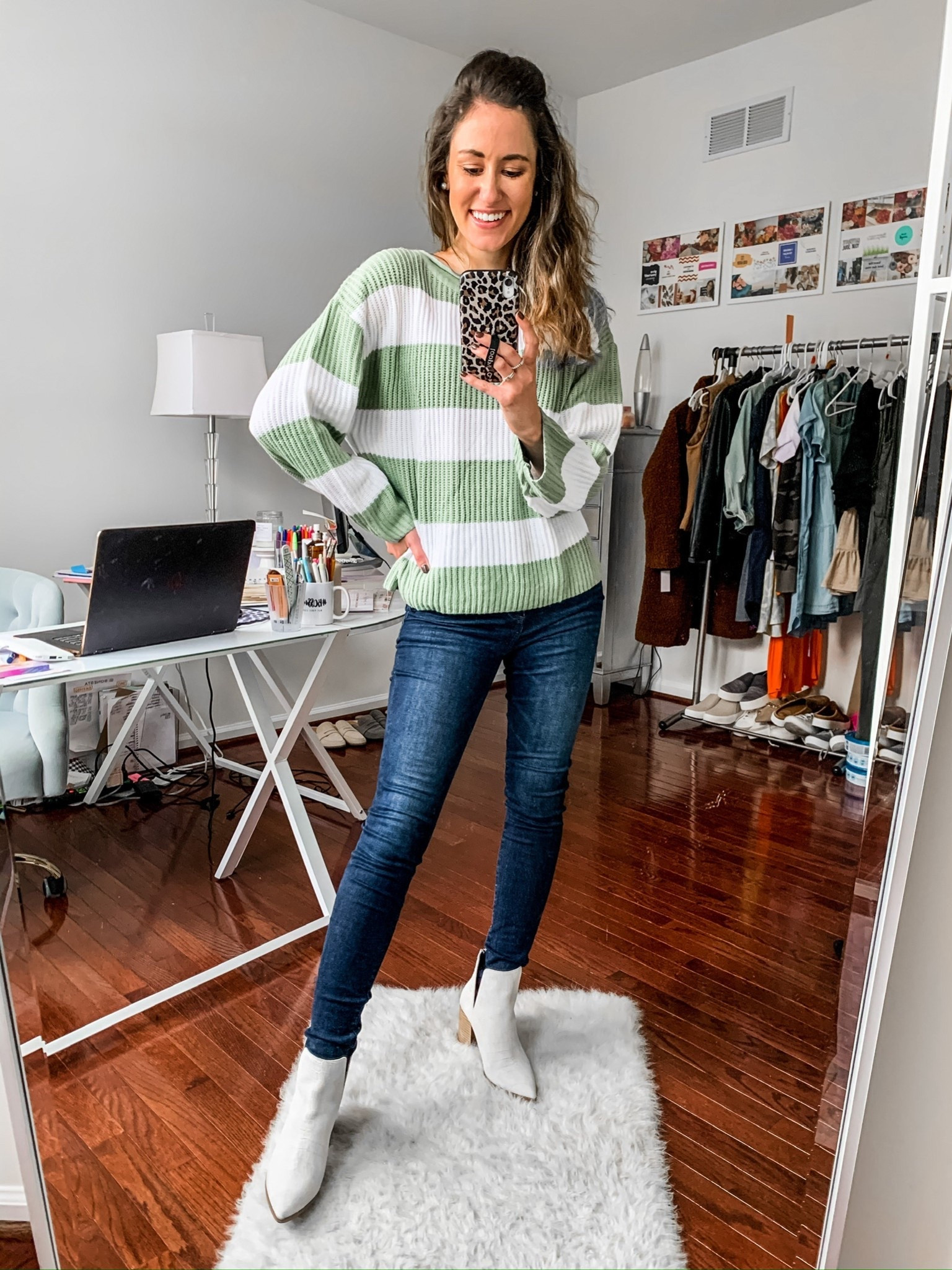 Under $40 striped sweater from Amazon 

#LTKSeasonal #LTKFindsUnder50 #LTKootd