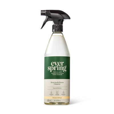 Mandarin & Ginger Granite & Stone Cleaner - 28 fl oz - Everspring™ | Target