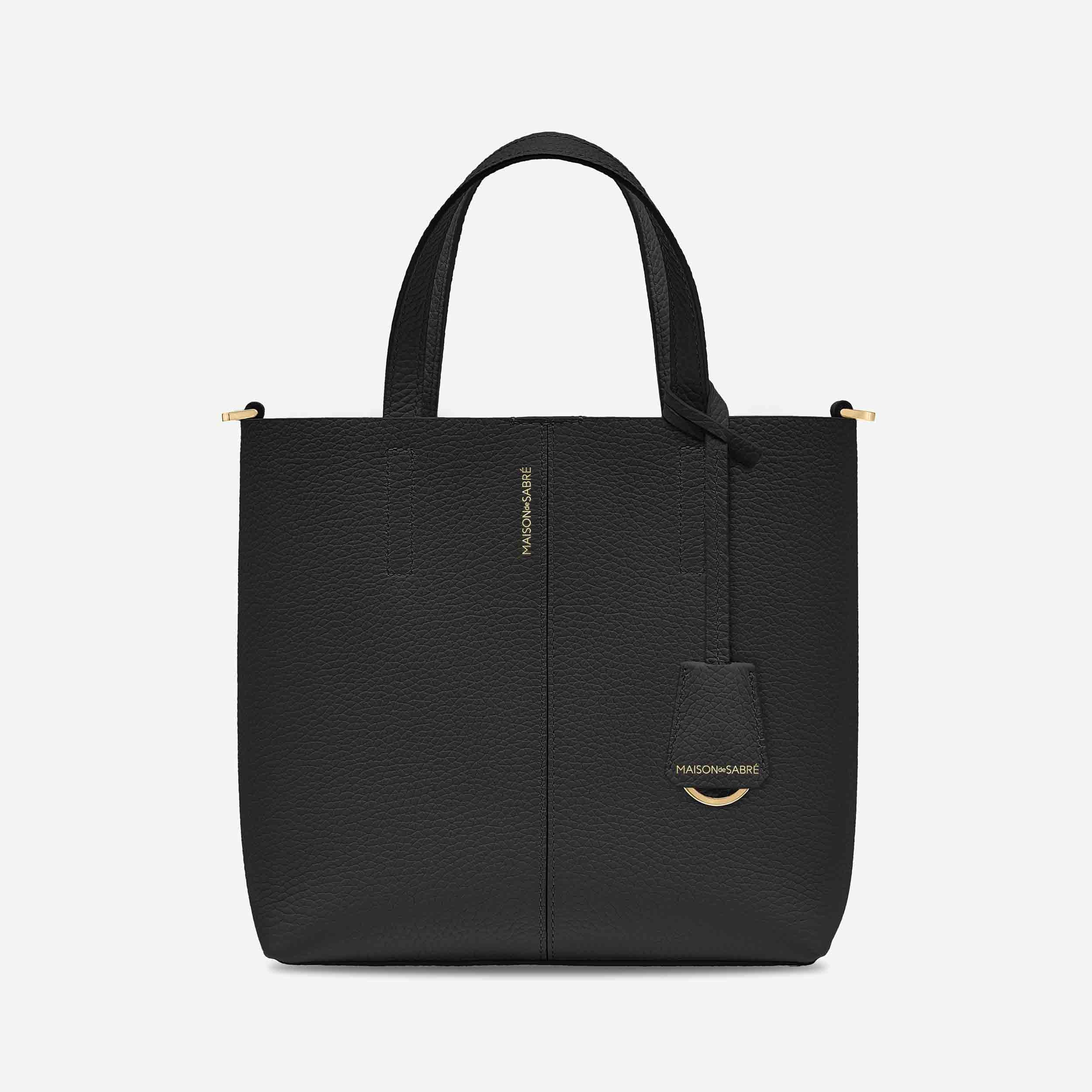 The Small Soft Tote - Rouge Noir | Maison de Sabre (Australia & NZ)