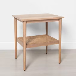 Wood & Cane Accent Table - Hearth & Hand™ with Magnolia | Target
