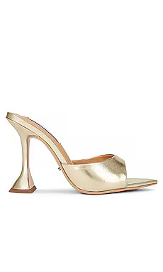 Tony Bianco Marcel Mule in Gold Nappa Metallic from Revolve.com | Revolve Clothing (Global)